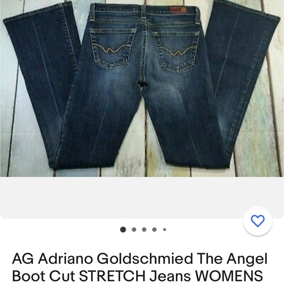 Angel AG Adriano Goldsvhmeid  Bootcut size 25r jeans - Picture 2 of 5